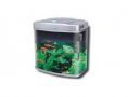 аквариум с капак 30 литра, осветление и вградена филтърна с-ма, снимка 1 - Аквариуми - 27180289