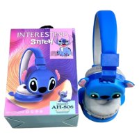Безжични слушалки за момичета и момчета във формата на Стич и Мини Маус, снимка 2 - Bluetooth слушалки - 43683058