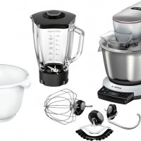 Кухненски робот, Bosch MUM9BX5S22, OptiMUM,3D PlanetaryMixing, 1500 W, add.Absolute stirring whisk, , снимка 9 - Кухненски роботи - 38424058