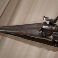  Пушка Ле Фуше с дамаскови цеви - 2 , снимка 6 - Антикварни и старинни предмети - 32760755