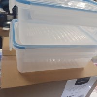 Комплект кутии за храна с щипки 2x2л, контейнери за храна BPA free  , Херметични кутии за съхранение, снимка 15 - Кутии за съхранение - 40839815