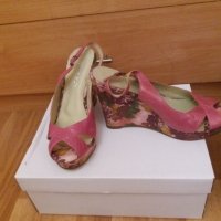 Дамски сандали от естествен лак, снимка 1 - Сандали - 33553857