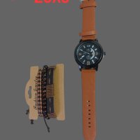Модерни мъжки - бизнес/спортни кварцови ръчни часовници, снимка 6 - Мъжки - 42341628