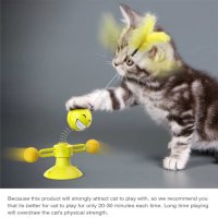 Забавна и възпитателна въртяща се играчка за котки, снимка 2 - За котки - 43049594
