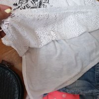 Дамска блуза JANINA с отворени рамене р-р 40, снимка 4 - Тениски - 33622484