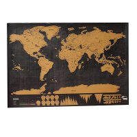Скреч карта на света Travel Life, Delux - ЧЕРЕН ТУБИС, снимка 8 - Други стоки за дома - 28461942