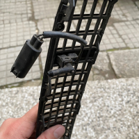 Решетка преден капак с пръскалки BMW E46, снимка 3 - Части - 36424316
