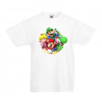 Детска тениска Супер Марио Super Mario 14, снимка 1 - Детски тениски и потници - 33082390