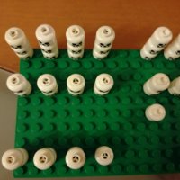 Lego глави на скелети - оригинално Лего, снимка 4 - Колекции - 33217201
