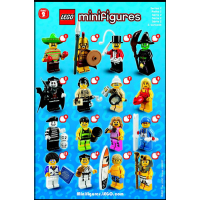 Лего минифигурки серия 1 2 3 4 5 6 7 8 9 10 11 Lego minifigures series, снимка 2 - Конструктори - 36563738