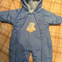 Удобно бебешко космонавтче за новородено 68 размер момче, снимка 2 - Бебешки ескимоси - 38394835