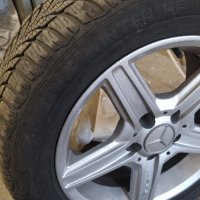 зимни гуми с джанти Мерцедес, снимка 3 - Гуми и джанти - 42976141