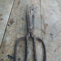 Стара ковава ножица, снимка 3 - Други ценни предмети - 33682007