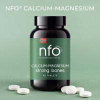 NFO калций-магнезий [90 таблетки], норвежки натурален комплекс, снимка 10 - Хранителни добавки - 43429275