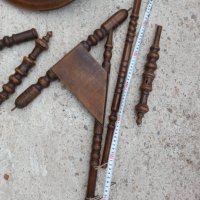 Стар дървен чакрък , снимка 3 - Антикварни и старинни предмети - 37762452