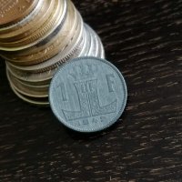 Монета - Белгия - 1 франк | 1942г., снимка 1 - Нумизматика и бонистика - 28858198