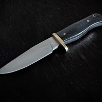 Охотничий нож Small Hunter Black Micarta (BJ067), снимка 4 - Ножове - 43730418