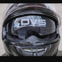 Каска за мотоциклет SHIDO Integral (вградени слънчеви очила), снимка 7 - Аксесоари и консумативи - 43804234