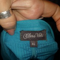 Дизйнерска риза "Clara Vitti" design / голям размер , снимка 9 - Ризи - 14441505
