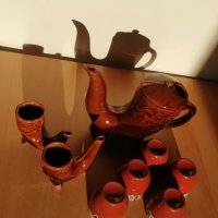 ретро чаши за ракия, снимка 1 - Антикварни и старинни предмети - 44087446