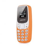 Мини телефон, BM10, с промяна на гласа, малък телефон, L8Star BM10, Nokia 3310 Нокия, оранжев, снимка 4 - Телефони с две сим карти - 37122845