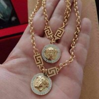 дамски комплект Versace , снимка 1 - Колиета, медальони, синджири - 43457810
