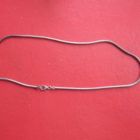 Уникална сребърна верижка ланец колие , снимка 1 - Колиета, медальони, синджири - 36622134