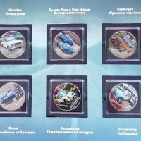 Пълна колекция плакети монети Спомени на колела, снимка 6 - Нумизматика и бонистика - 33303311
