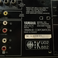 Ресивър YAMAHA RX - V393 RDS с дистанционно , снимка 8 - Ресийвъри, усилватели, смесителни пултове - 44912101