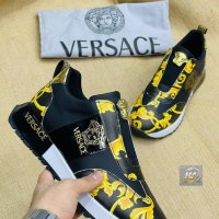 💥Versace уникални и стилни мъжки обувки / два цвята💥, снимка 1 - Маратонки - 43573627