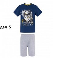 Детска пижама к.р. Star Wars за 6, 8, 10 и 12 г. - М5-7, снимка 1 - Детски пижами - 28461689
