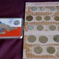 Монети и табакера от Чехословакия, снимка 2 - Антикварни и старинни предмети - 32344671