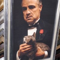 Продавам картината "Дон Корлеоне 1", снимка 3 - Картини - 32468718