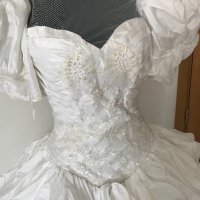 Сватбена булчинска рокля модел Холивууд, снимка 4 - Рокли - 26432075