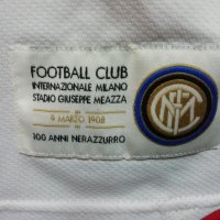 Inter Milan Nike 1908-2008 100 Anni оригинална детска юбилейна тениска фланелка Интер Милан 10-12г, снимка 5 - Детски тениски и потници - 43454649