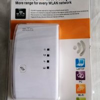 Нов Усилвател за мрежи Контакт WIFI repeater, снимка 1 - Мрежови адаптери - 32913958