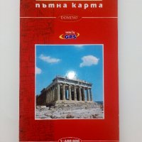 Пътна карта Гърция - 2004г. мащаб 1;600 000, снимка 1 - Енциклопедии, справочници - 43030196