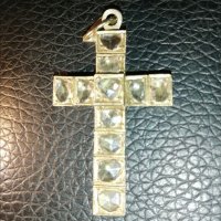  До 31.12.2023 г.Стар и уникален кръст с 11 диаманта, снимка 6 - Други - 35238089