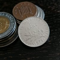 Монета - Франция - 1 франк | 1975г., снимка 1 - Нумизматика и бонистика - 32727976