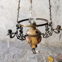 Газов полилей герамика с желязо , снимка 4 - Антикварни и старинни предмети - 38452089