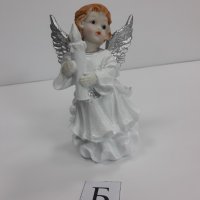 Ангел изправен със свещ- Модел Б, снимка 5 - Статуетки - 37925933