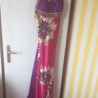 Нова сатенена рокля, закупена от Romantika Fashion, снимка 2 - Рокли - 32283989