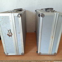 2 броя алуминиеви куфари, снимка 4 - Куфари с инструменти - 44912674