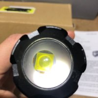 LED фенерче, мощно   XHP70 фенерче,  USB фенерче с батерия 18650, фенерче XHP70 , снимка 1 - Екипировка - 44000995