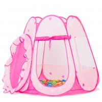 Детска палатка със 100 разноцветни топки, снимка 6 - Играчки за стая - 27160689