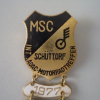 Стара клубна значка за мотористи Германия, снимка 2 - Колекции - 37867971