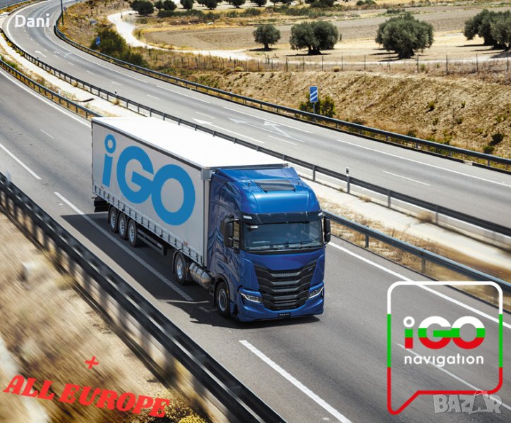 IGO navigation за камиони + всички карти на Европа 🗺️, снимка 1