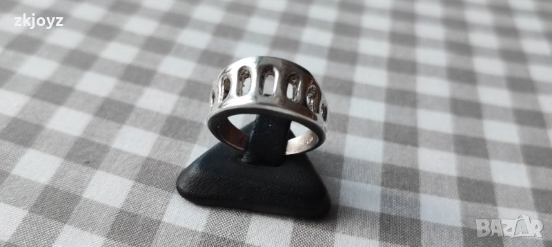 СРЕБЪРЕН ПРЪСТЕН 5.74 ГРАМА/ ПРОБА 925, снимка 1