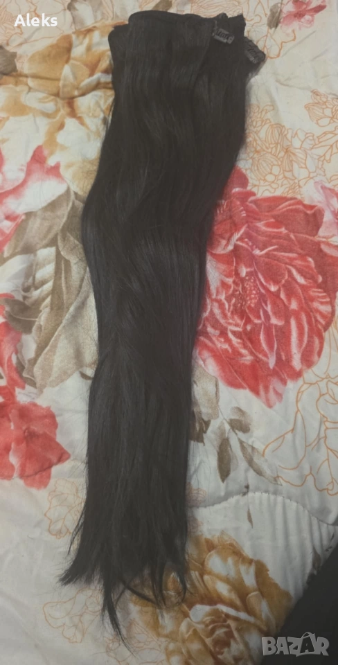 естествена коса 50 см , снимка 1