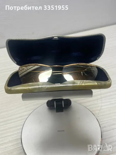 Антикварни златни слънчеви очила, снимка 1